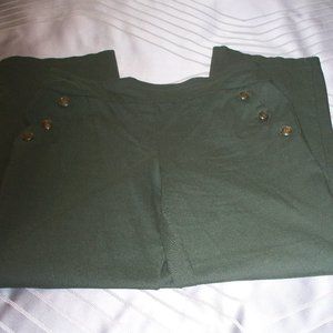 Roz & Ali slacks Olive Green